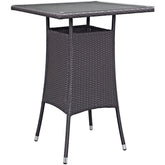 Convene Small Outdoor Patio Bar Table Modway Model: eei-1955